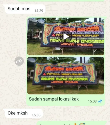 Pengiriman Papan Bunga Gereja Katedral Mataram