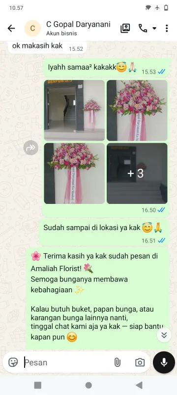 Pengiriman Karangan Bunga Gereja Katedral Mataram