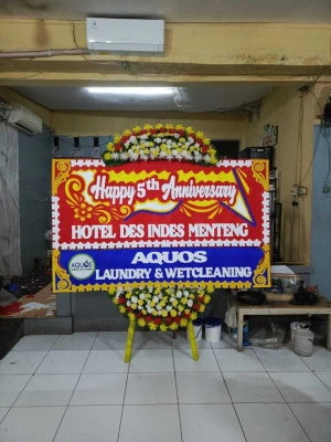 Papan Bunga di Gereja Katedral Mataram